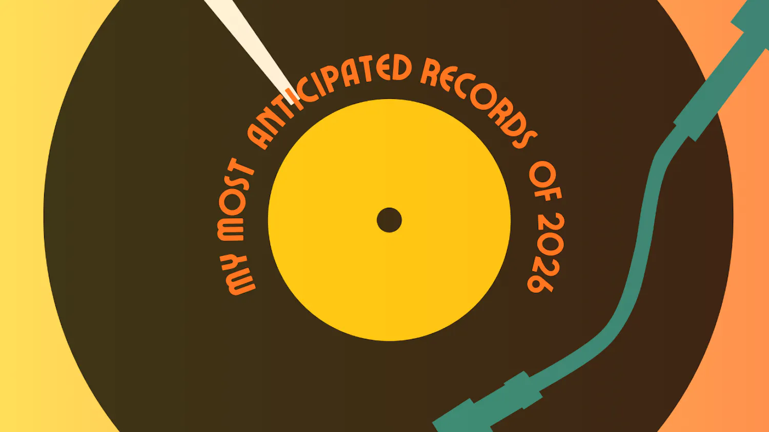 My Most Anticipated Records of 2026 - 1