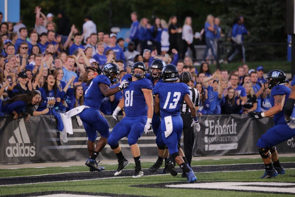 Grand Valley Lanthorn GVSU football crushes Davenport in first home game