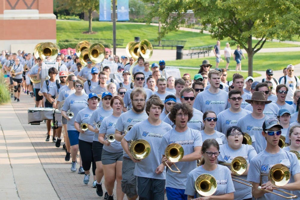 Grand Valley Lanthorn Marching Band prepares for season with record setting firstyear class