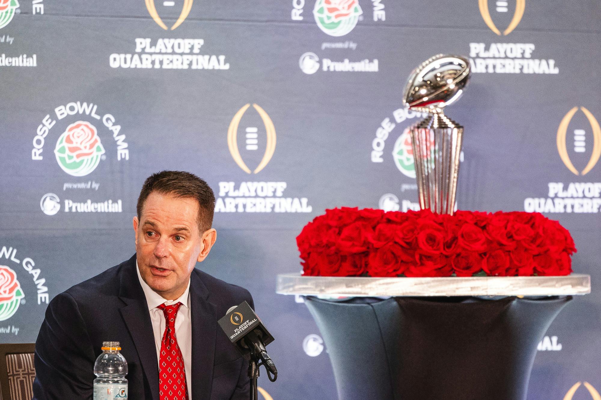 Indiana prepares for Rose Bowl