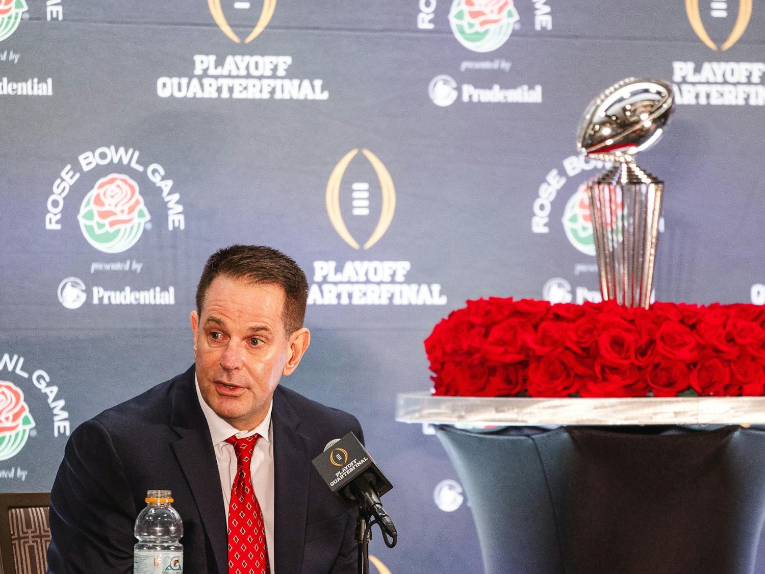 Indiana prepares for Rose Bowl