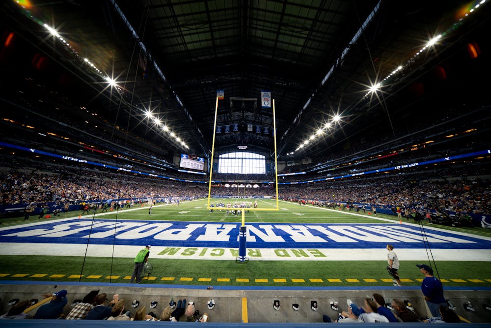 Lucas Oil Stadium. (Photo courtesy of Indianapolis Colts)
