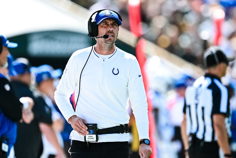 Head Coach Shane Steichen. (Photo courtesy of Indianapolis Colts)