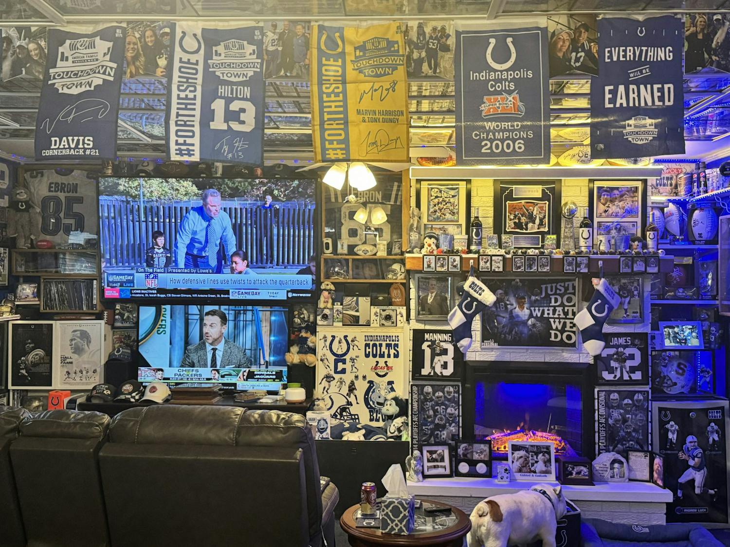 Step inside the 'Colts Cave'