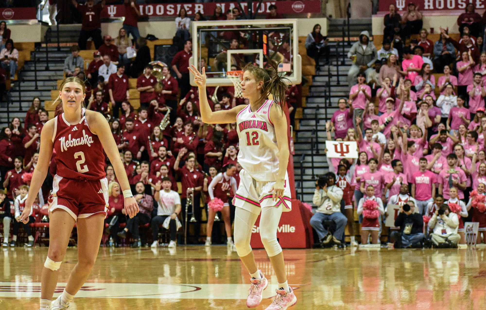Indiana 76, Nebraska 60