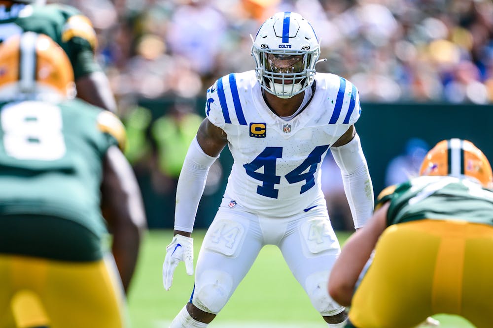 LB Zaire Franklin. (Photo courtesy of Indianapolis Colts)