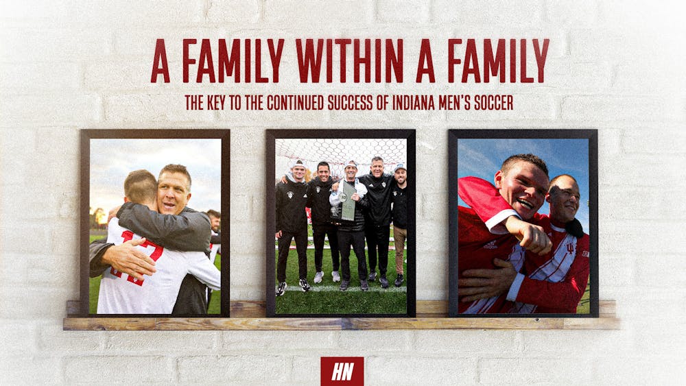 Graphic by HN's Jake Dembo, photos courtesy of IU Athletics.