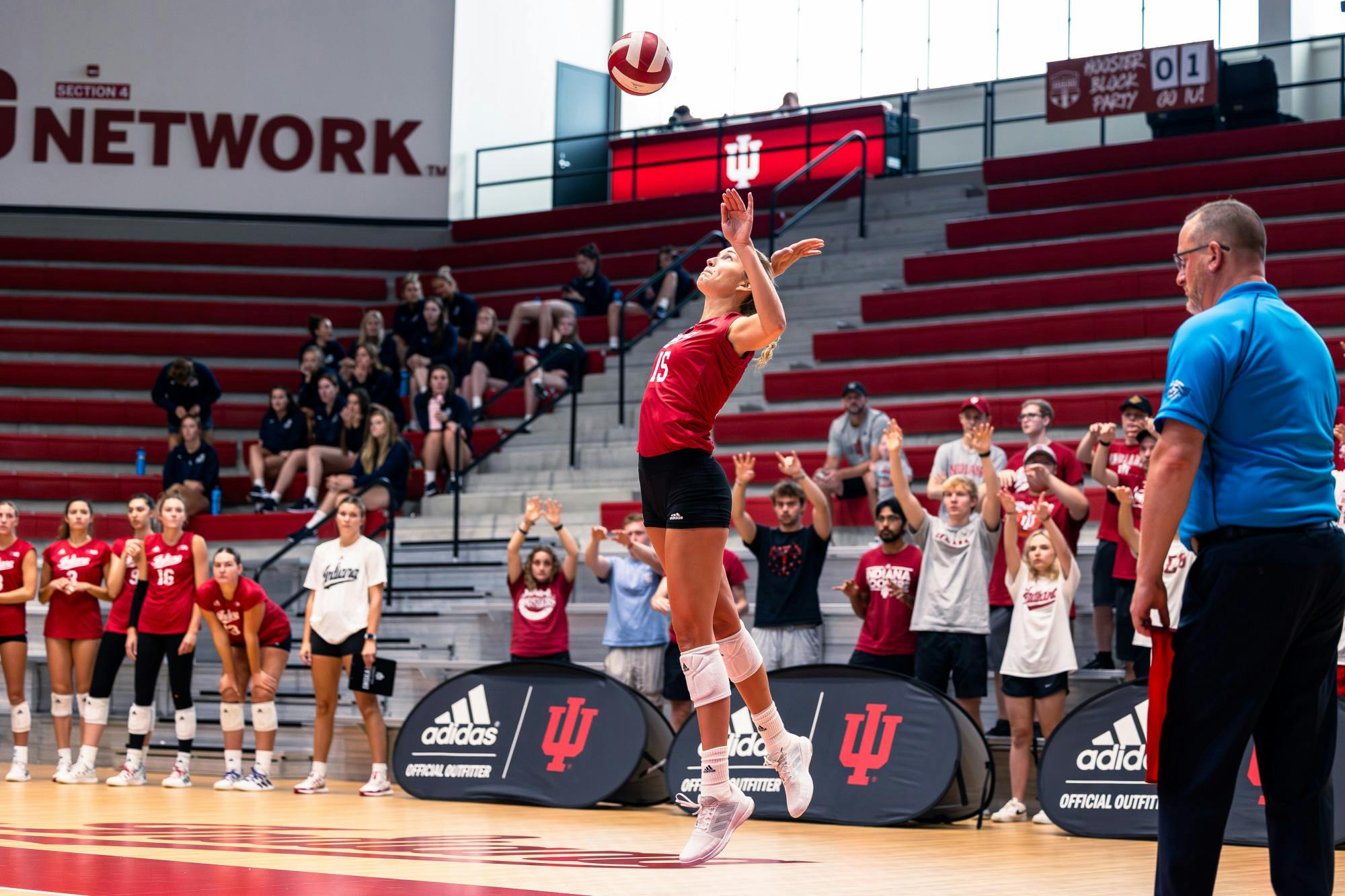 Indiana volleyball finishes 30 at seasonopening invitational The