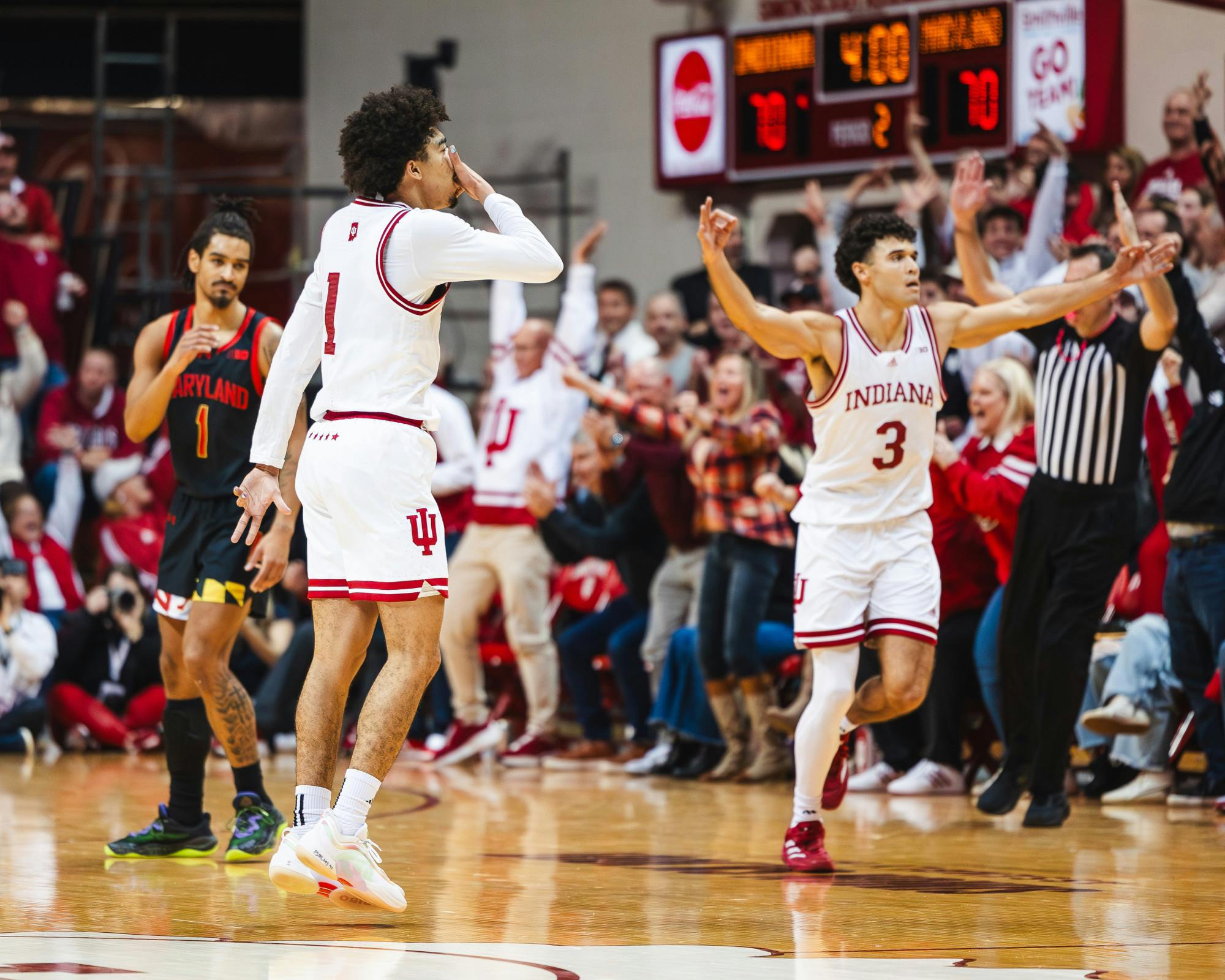 Indiana 78, Maryland 79