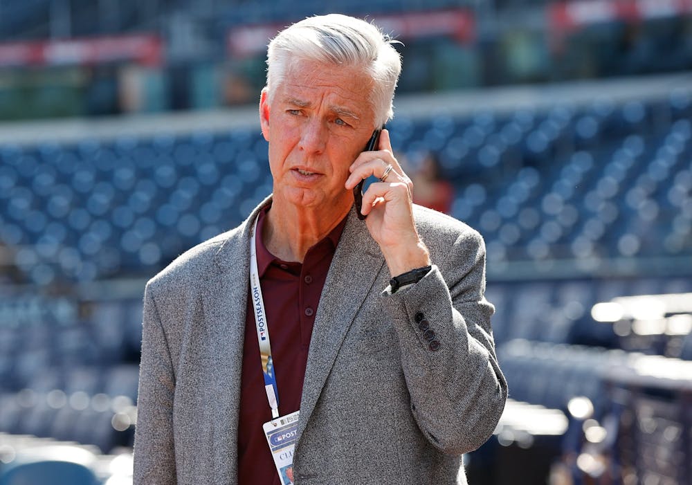 Phillies president of baseball operations Dave Dombrowski figures to be working the phones over the next few weeks in advance of the July 30 trade deadline. (Yong Kim / Staff Photographer/Tribune News Service)