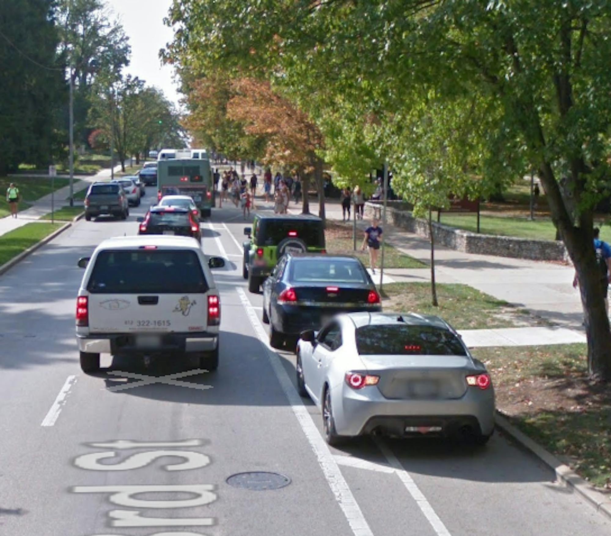 3rd-street-bike-lane-parked-cars