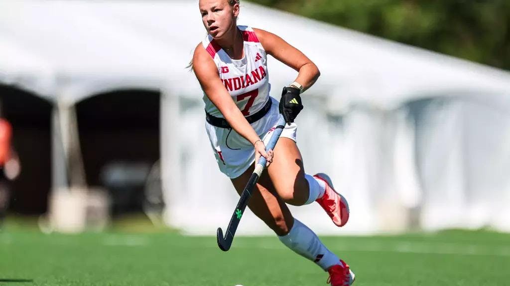 Indiana Field Hockey Celebrates Senior Day Victory