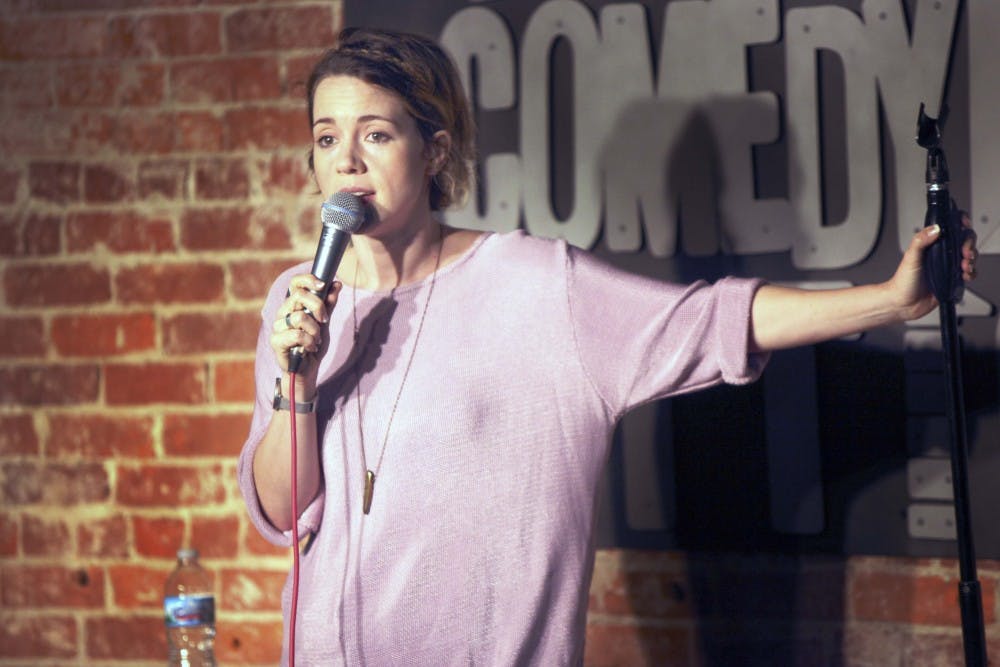 Alice Wetterlund performs at The Comedy Attic on Friday.  Wetterlund headlined at the Bloomington, Ind. comedy venue on June 17 and June 18.