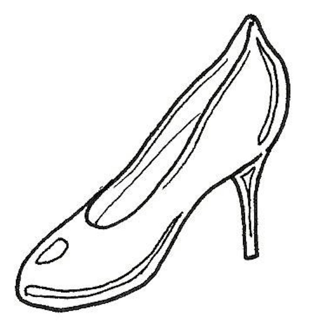 Cinderella's shoe.
