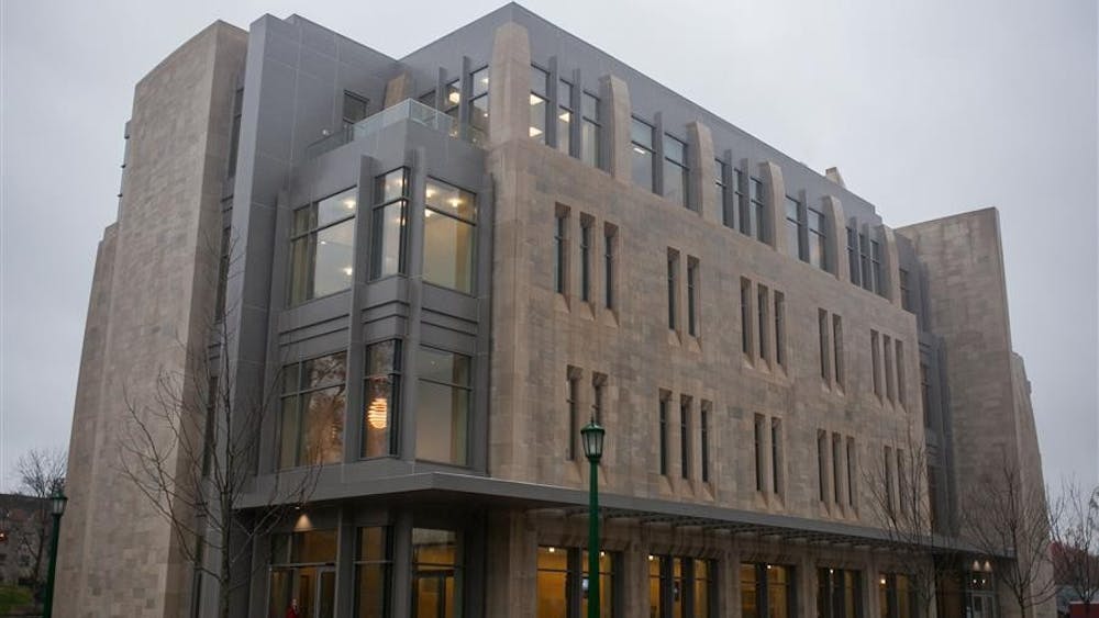 The Jacobs School of Music held a dedication ceremony on Oct. 31, 2013 for the new East Studio Building, located on the corner of Third Street and Jordan Avenue.