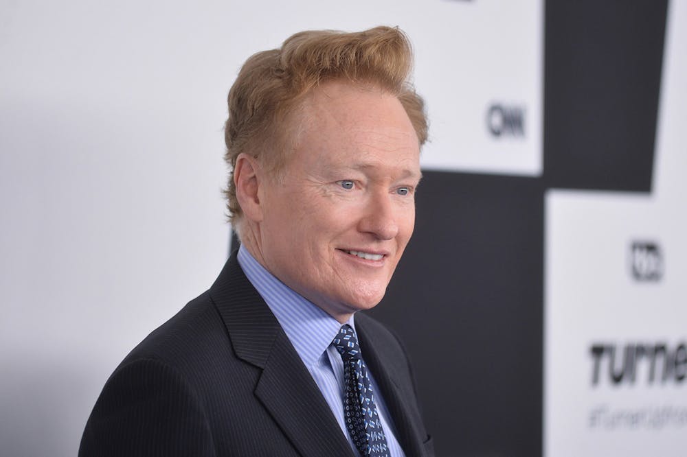 Conan O'Brien is photographed May 17, 2017, at the Turner Upfront Presentation in New York. O'Brien is ending his late-night talk show on TBS next year to launch a new weekly series on HBO Max. 