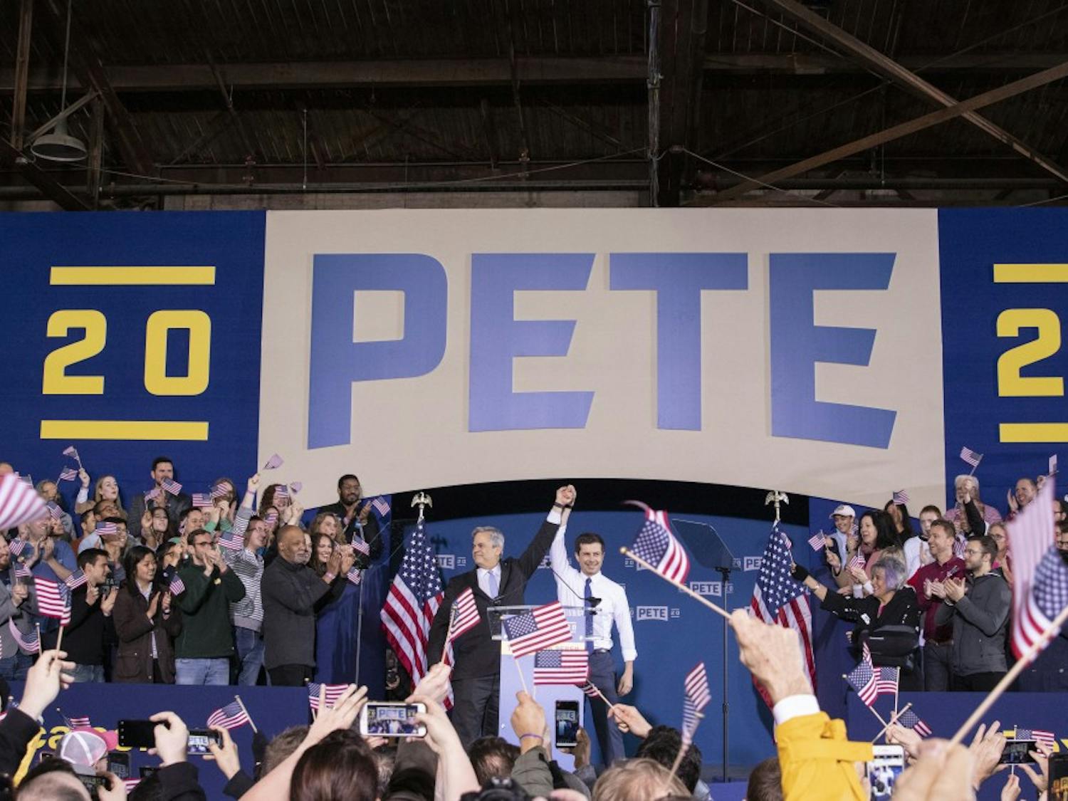 GALLERY: South Bend Mayor Pete Buttigieg officially enters 2020 presidential race
