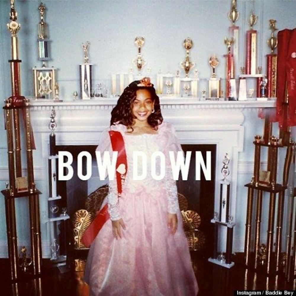 Beyonce entreats you to "bow down."