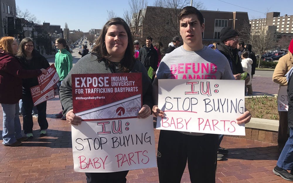 Anti-abortion Activists Protest University's Case Against State ...