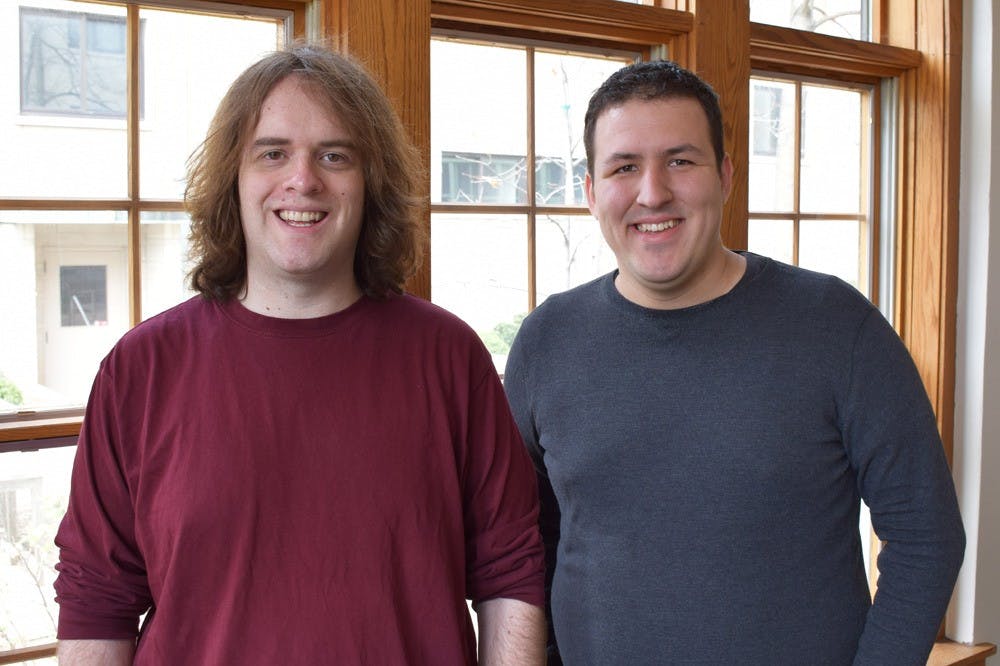 Jason TenBarge and Kevin Casimer, IU students, will receive 100,000 dollars for their company FundSponge, "a company that helps mall nonprofit organizations raise money as people shop online."