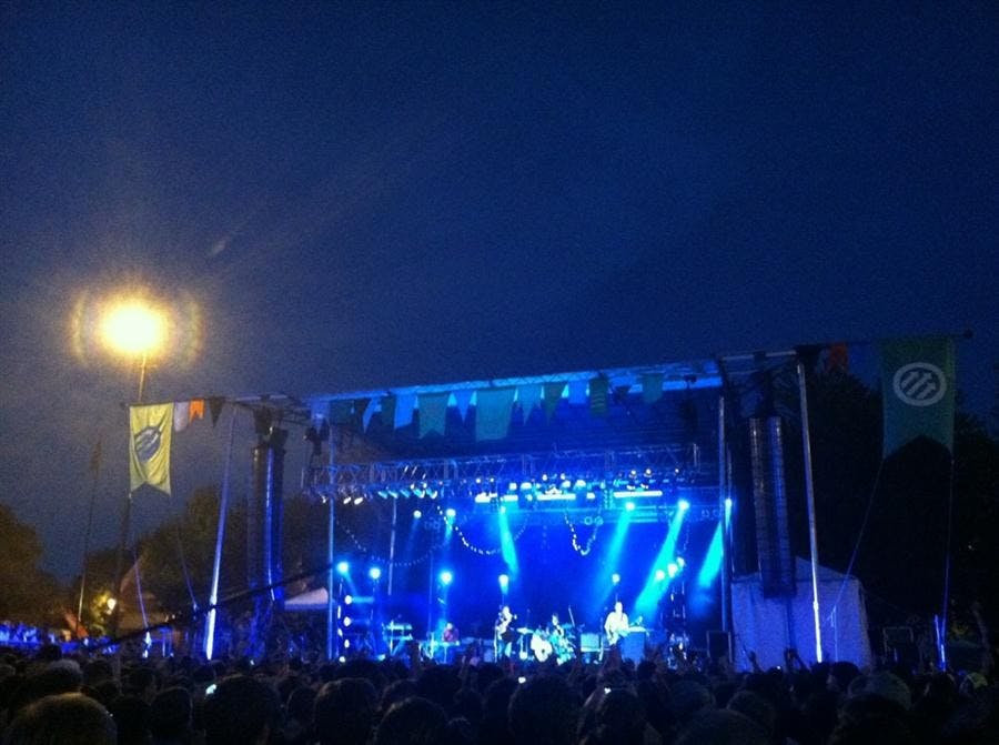Vampire Weekend at Pitchfork Music Festival Chicago on Sunday night.