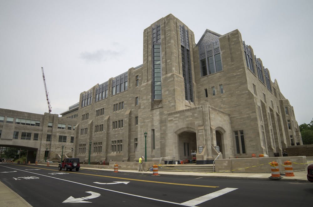 <p>The Kelley School of Business is located in Hodge Hall at 1275 E. 10th St. MBA candidate Casey Bufford created a petition outlining changes for the Kelley School of Business to make to increase diversity and inclusion.</p>