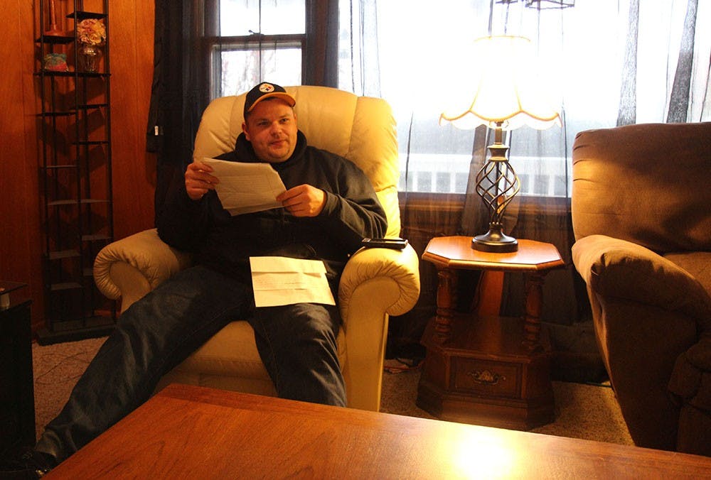 During his weekend passes, Crafton gets picked up from the Lighthouse by his brother Jared and stays with him and his family at his home in Bedford, IN. At Jared's home, he has saved letters Aaron wrote him during his time in jail, which Aaron reads over in Jared's living room. On Halloween, Crafton gave his brother and his wife a one-year anniversary card. The year before, on Jared's wedding day, Aaron overdosed on heroin and almost died. 