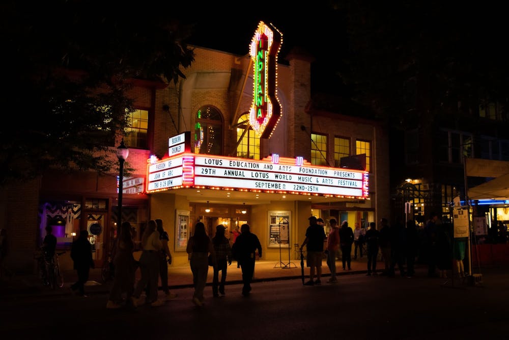 <p>The Buskirk-Chumley Theater is seen on on Sept. 23, 2022, in downtown Bloomington. The National Research Center, Inc. is conducting a survey throughout the City of Bloomington on topics such as residents&#x27; perceptions of city services, current community conditions and opinions on new and current city issues.</p>