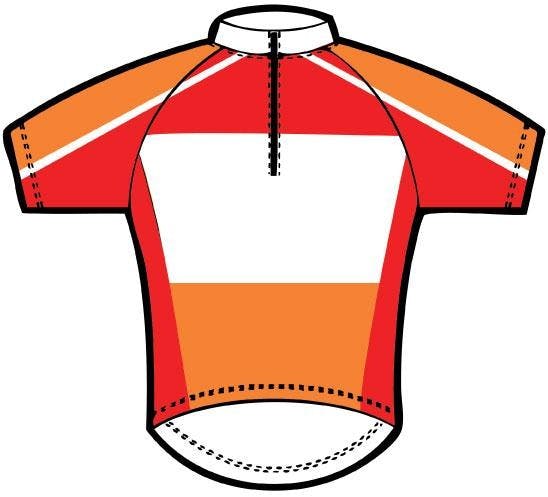Orange Red White