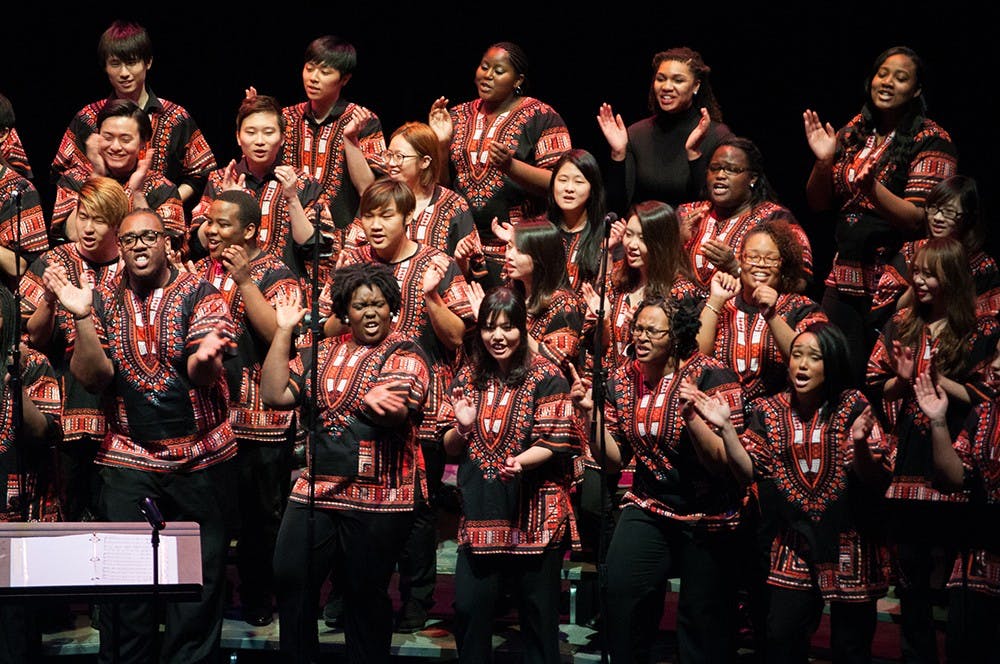 The African American Choral Ensemble is coming to the Buskirk Chumley on Saturday to perform one of their traditional repertoires.