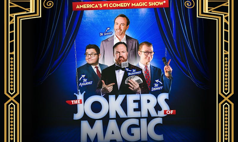 PRESS RELEASE: The Jokers of Magic Bring High-Energy Comedy & Mind-Bending Illusions to the Buskirk-Chumley Theater — January 25, 2026