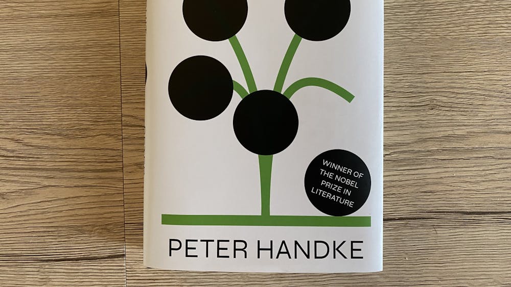 Peter Handke’s “The Fruit Thief” published  March 15. The fruit thief is an imagined character of the protagonist’s writing. 