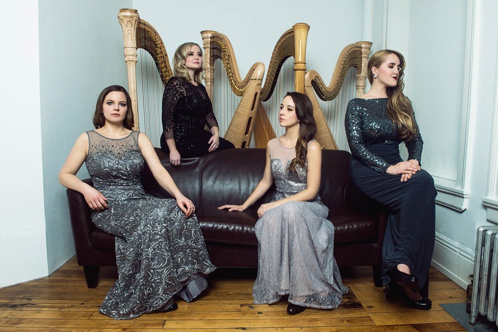 The Chicago Harp Quartet will perform at 8 p.m. on Friday in Auer Hall. The group will play a selection of classics as well as music written for the quartet.