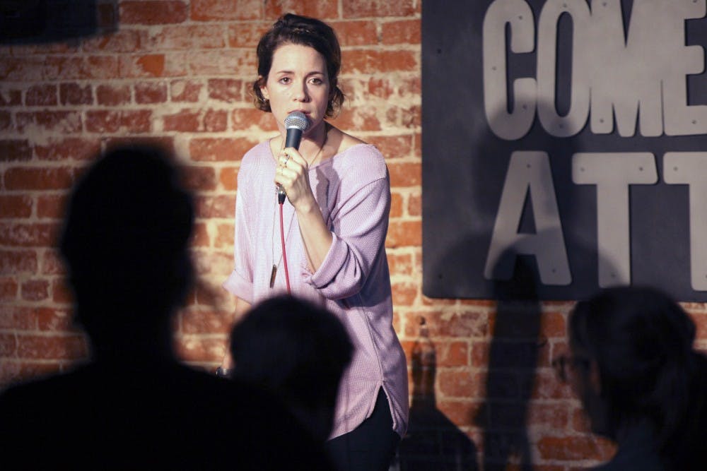 Alice Wetterlund performs at The Comedy Attic on Friday.  Wetterlund headlined at the Bloomington, Ind. comedy venue on June 17 and June 18.