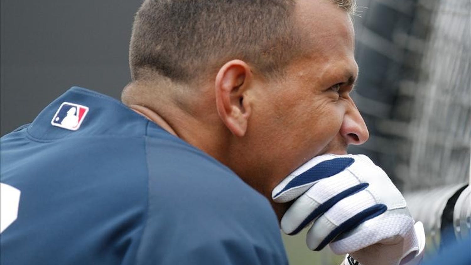 This Feb. 20, 2008 file photo shows New York Yankees' Alex Rodriguez watching batting practice during spring training baseball workouts in Tampa, Fla. How A-Rod responds to a report that he tested positive for steroids in 2003 will likely frame his pursuit of the career home run record and could define his playing days in the view of fans and Hall of Fame voters.