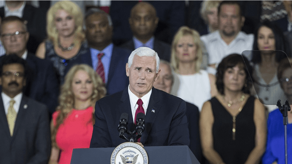Vice President Mike Pence speaks at the Wylam Center of Flagship East on Sept. 22. Pence will make his second visit to Indiana this Thursday.