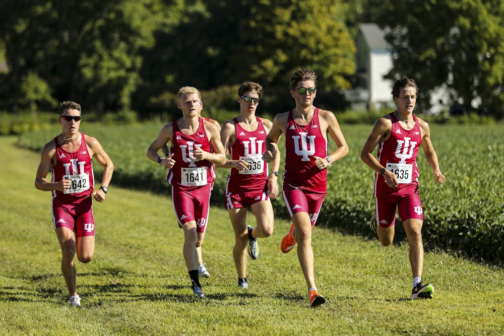 Indiana cross country races at Sean Earl Lakefront Invitational