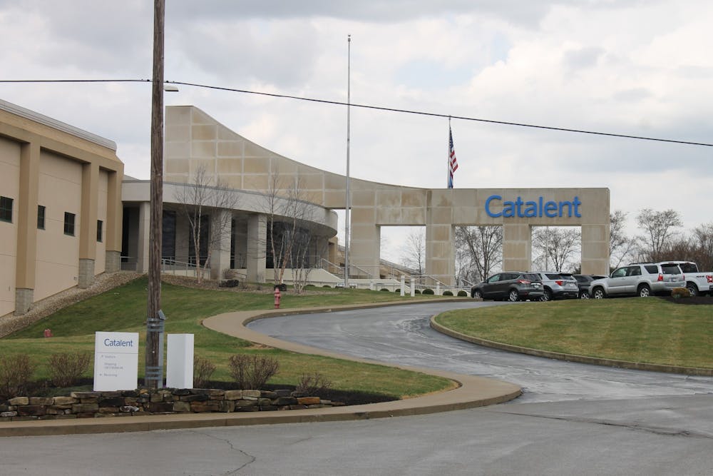 <p>Catalent Pharma Solutions&#x27; main campus is pictured March 2021 and is located at 1300 S. Patterson Dr. The Bloomington City Council approved a series of tax breaks for Catalent in a 6-1 vote.<br/></p>
