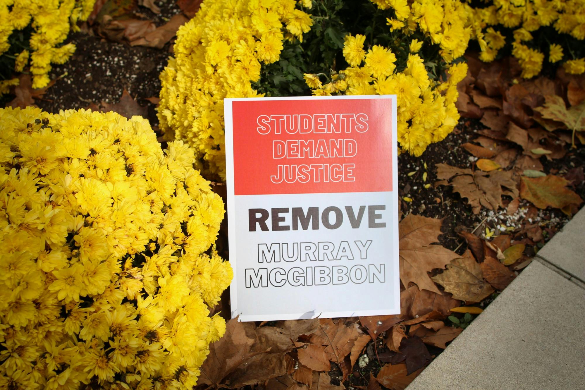 GALLERY: IU community members rally in response to an IDS investigation over Murray McGibbon