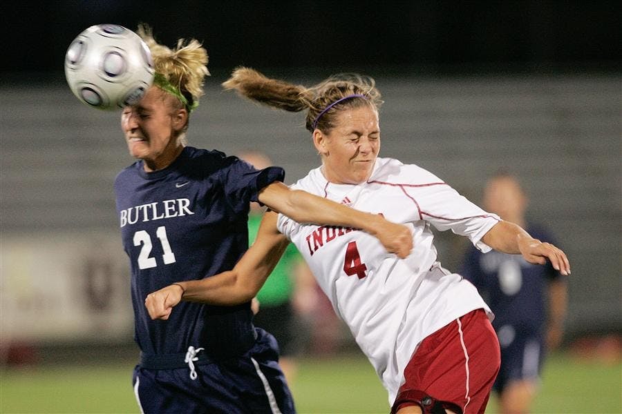 IU womens soccer VS butler