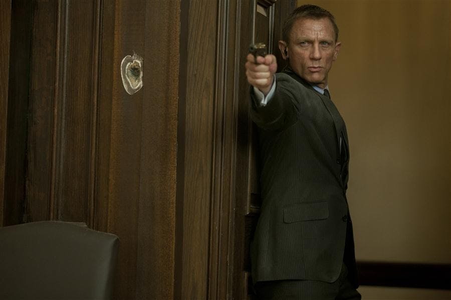 James Bond in Skyfall