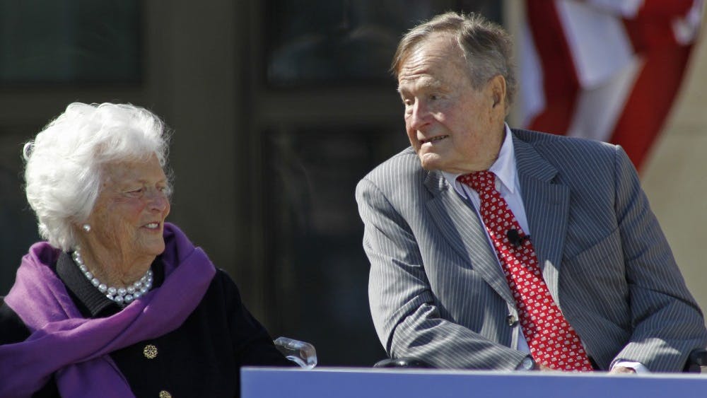 Barbara Bush, a former first lady of the United States and mother to another president, died Tuesday, April 17, 2018. &nbsp;