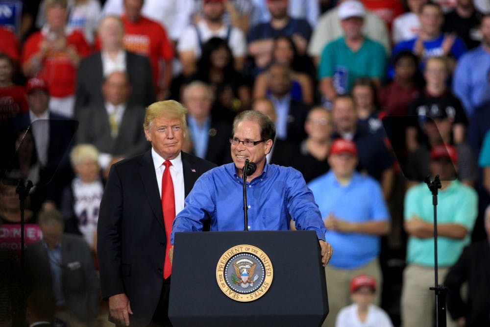 Thousands gather for Trump rally in Evansville