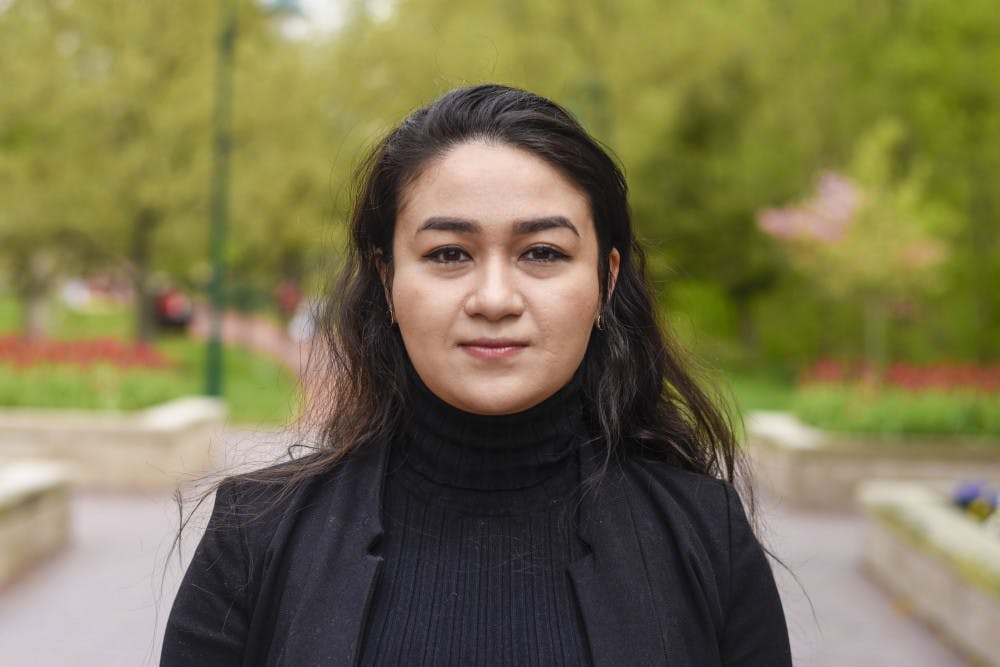 <p>Jewher Ilham is a senior majoring in political science, Central Eurasian studies and Arabic. She is graduating this spring.</p>