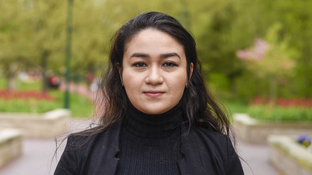 Jewher Ilham是政治学、中欧亚研究和阿拉伯语专业的大四学生。她今年春天就要毕业了。