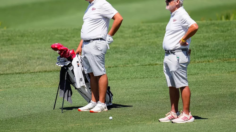 Indiana junior Drew Salyers stands at Grayhawk Golf Club in Scottsdale, Arizona, at the NCAA Finals from May 26-28. Salyers placed 131st overall with a three-round score of 226. 