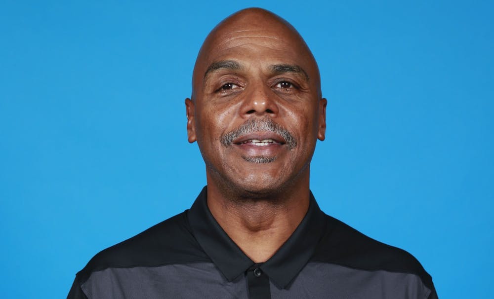 Armond Hill is photographed at Los Angeles Clippers media day on September 24, 2018 at Clippers Training Center in Playa Vista, California. Hill was named IU's Director of Basketball Administration on Wednesday.