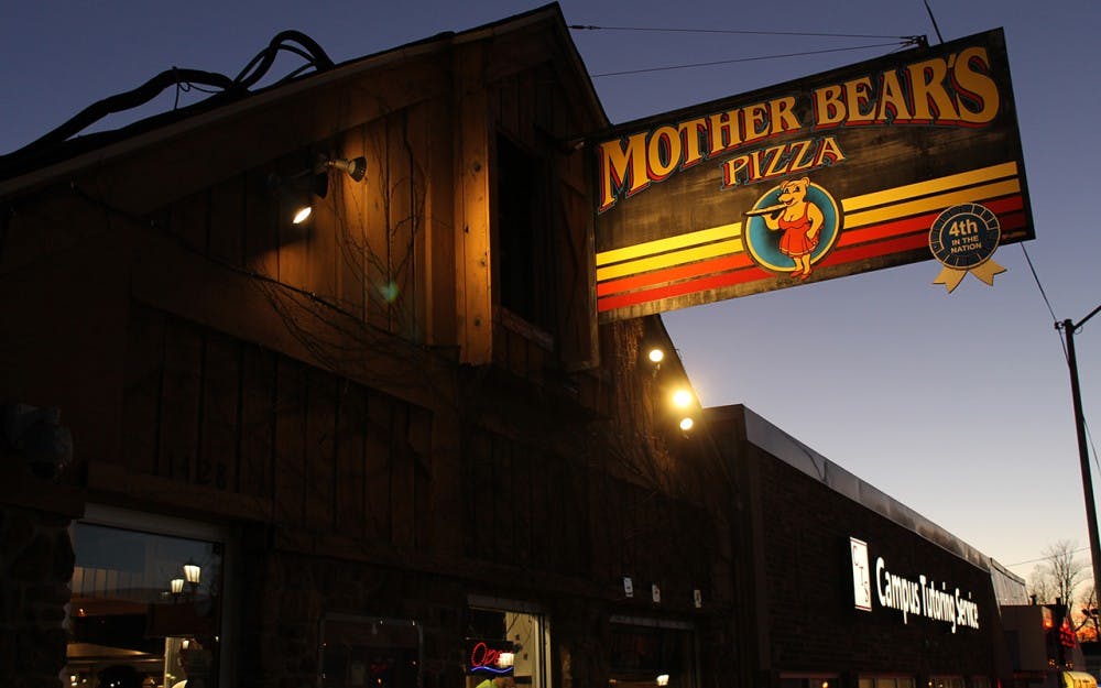 Mother Bear's restaurant teamed up with IU's Feminist Student Association to donate money to the American Civil Liberties Union. Mother Bear's donated $4 from every large pizza sold to someone with a printed coupon this Wednesday.
