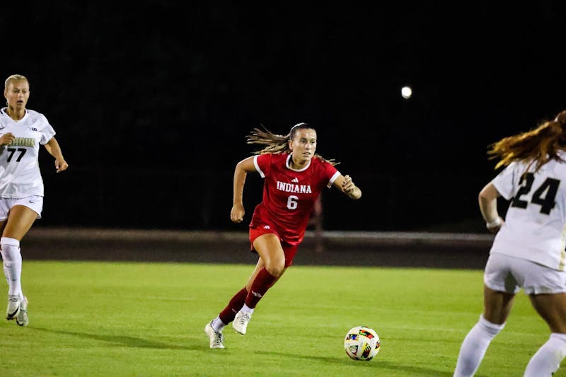 Indiana women’s soccer shutout for ninth time this season, trounced by