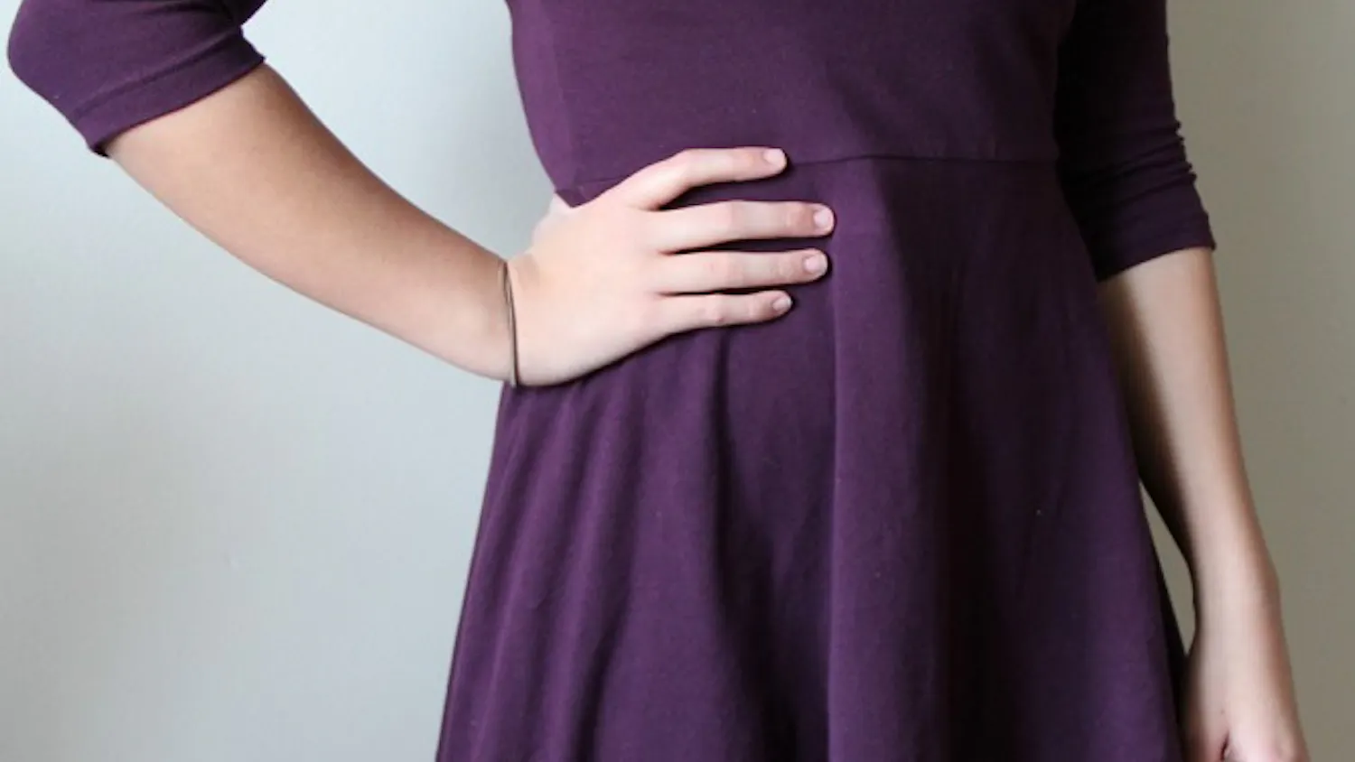 During exam week, slip on a dress for a clean, polished look. It takes just as little time as putting on sweats and a t-shirt, and will have you feeling ready for the day.